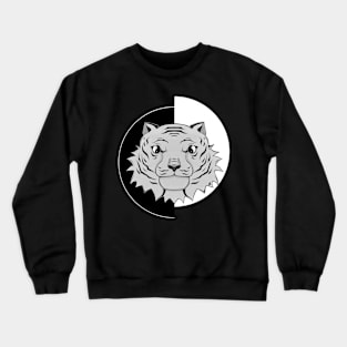 Yin Yang Tiger Crewneck Sweatshirt